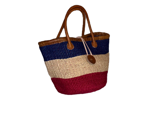 Handmade Sisal Bag 10"- small Size-Kiondo image 0