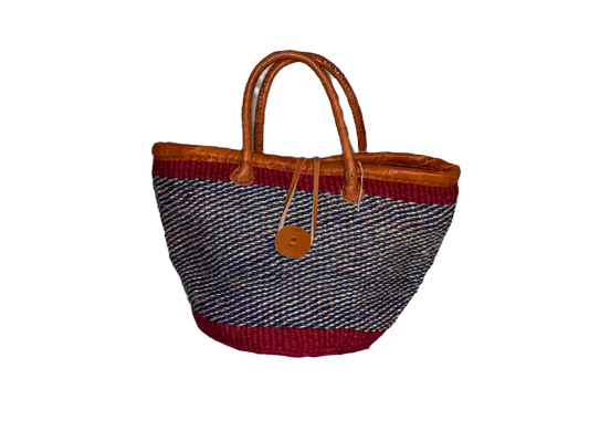 Handmade Sisal Bag 10"- small Size-Kiondo image 0