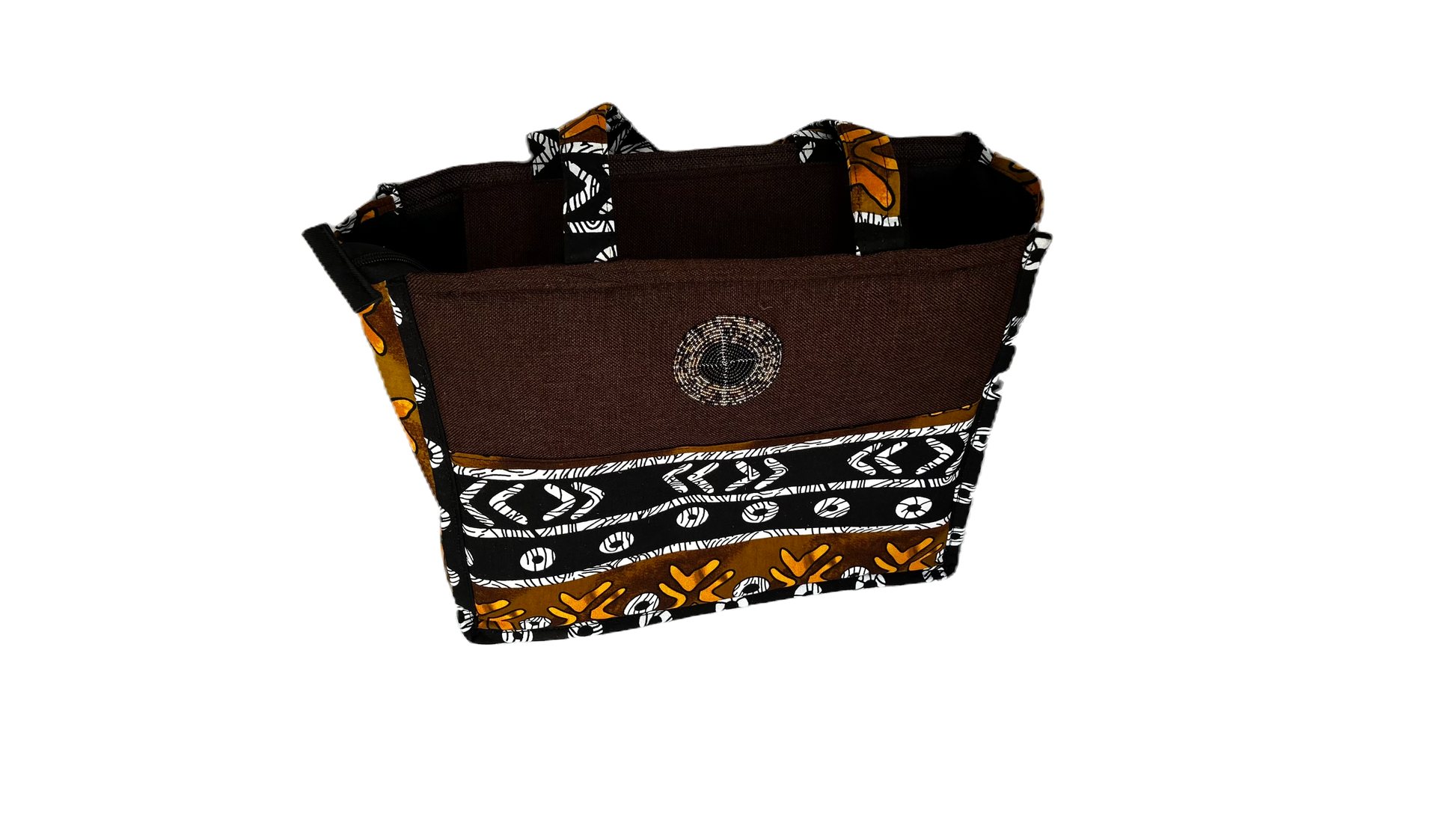 African print tote bag image 0