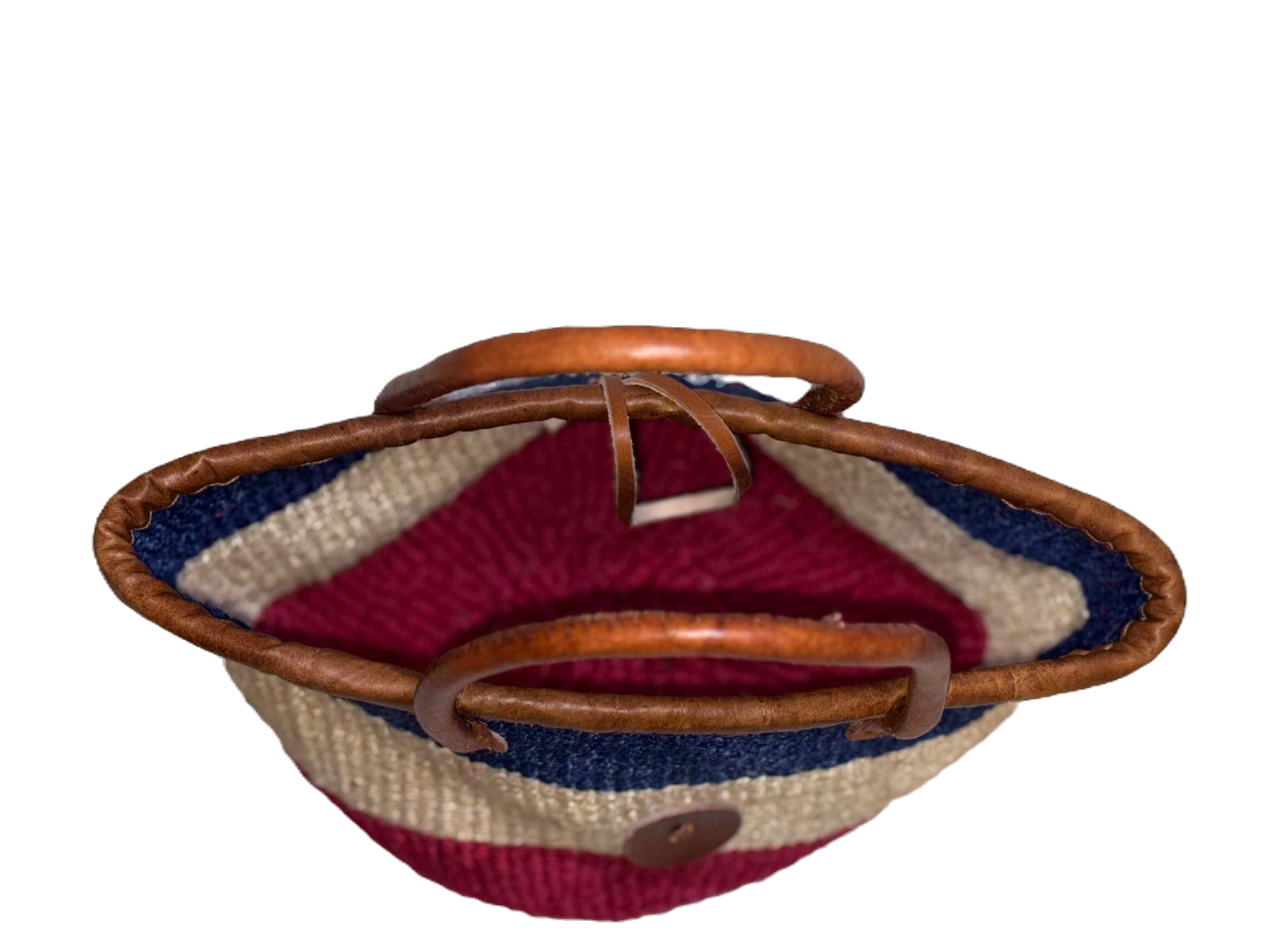 Handmade Sisal Bag 10"- small Size-Kiondo image 2