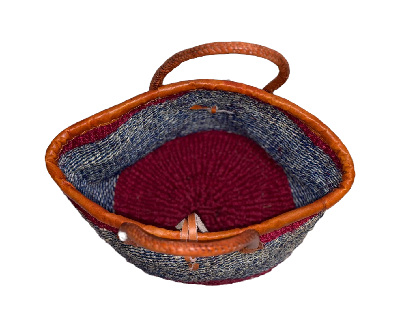 Handmade Sisal Bag 10"- small Size-Kiondo image 2