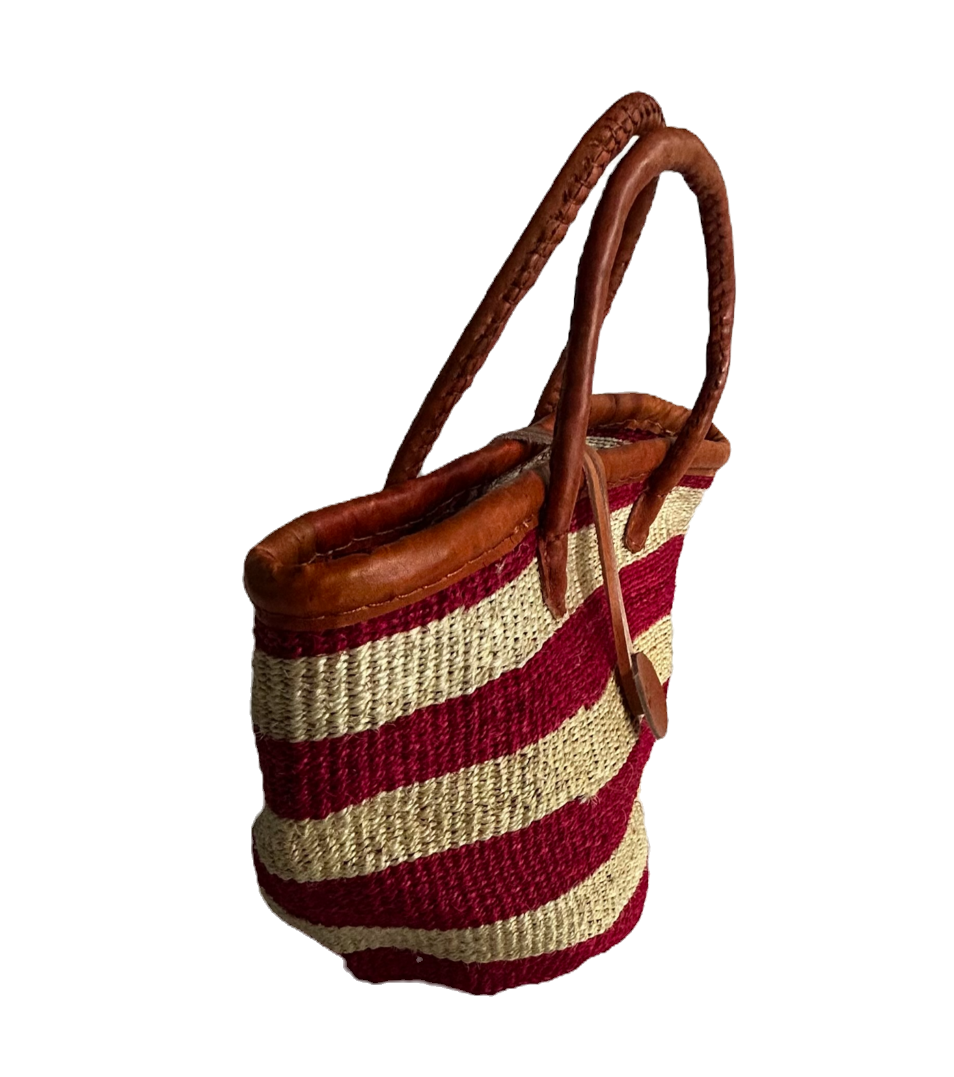 Handmade Sisal Bag 10"- small Size-Kiondo image 2