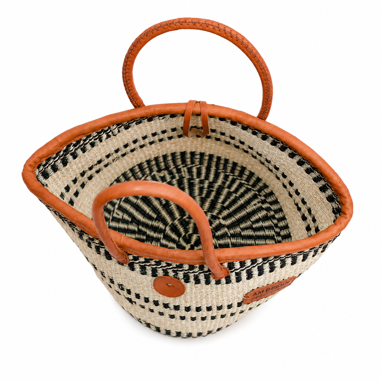 The Estate Carryall Handwoven African Artisan Basket