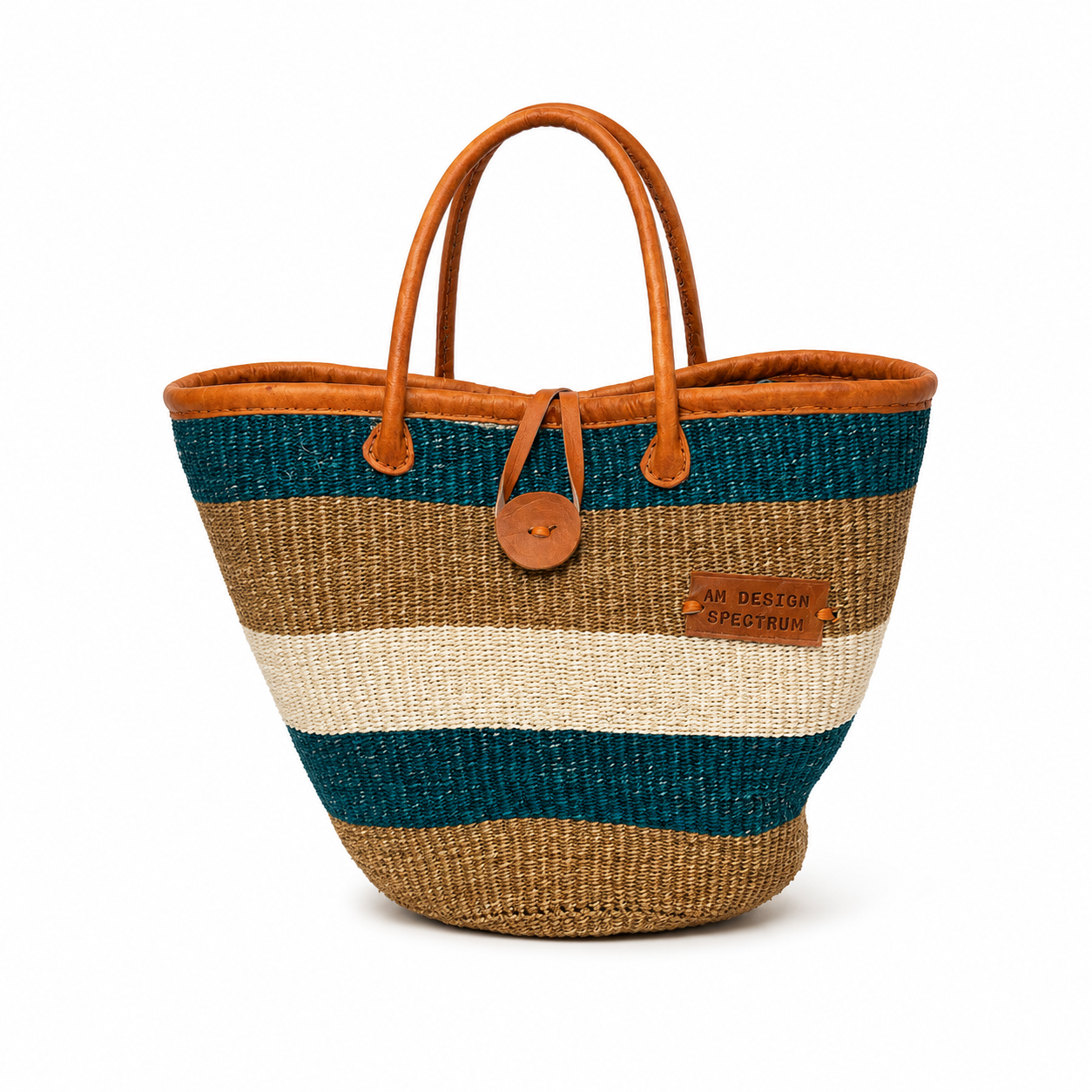 Pwani Handwoven Basket Tote