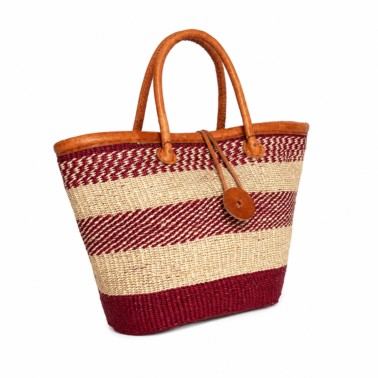 Baraka Handwoven Basket Tote