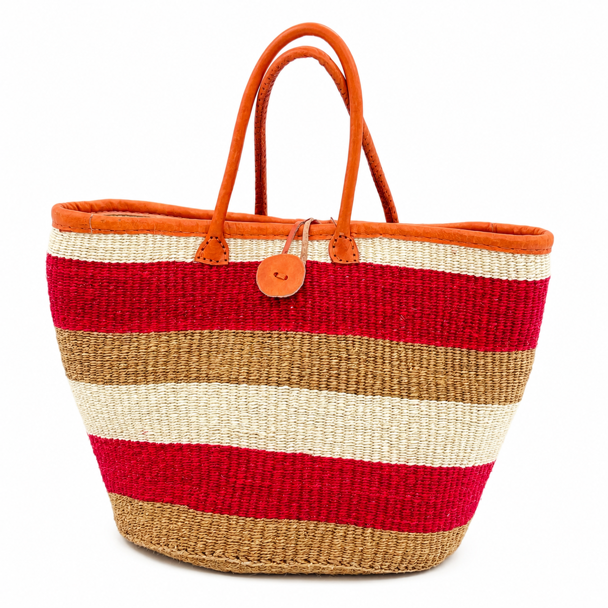 Zuwena Handwoven Basket Tote