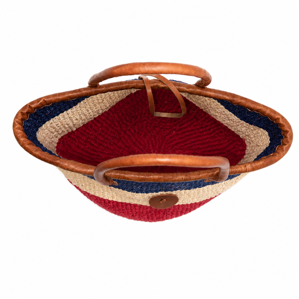 Lulu Handwoven Basket Tote