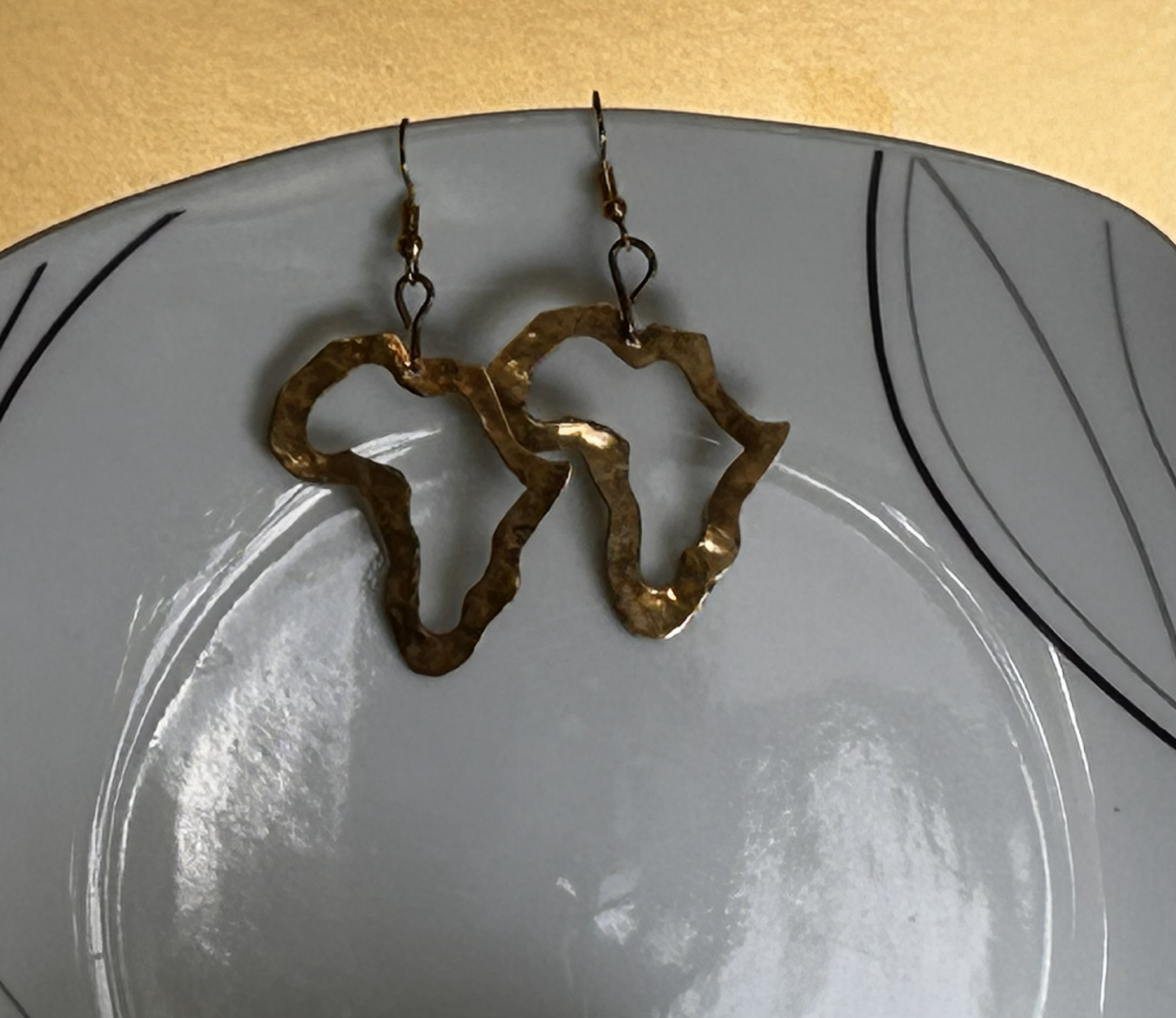 Brass Earrings image 1