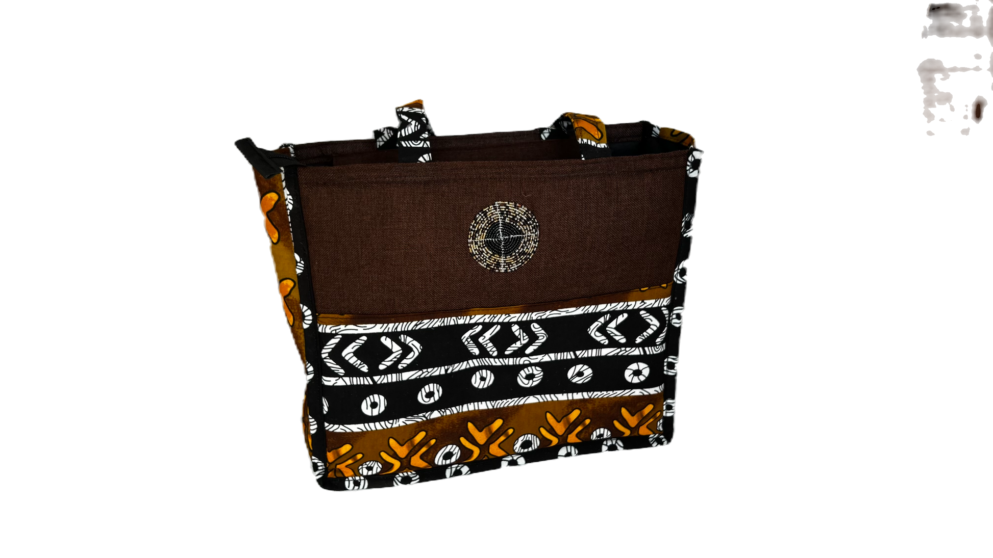 African print tote bag image 2